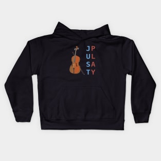 Just Play the Cello Kids Hoodie